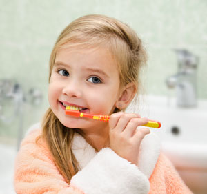 Brushing Teeth - Pediatric Dentist in Mansfield, Tx